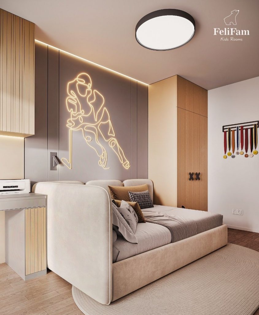 Progetto di design cameretta 1097