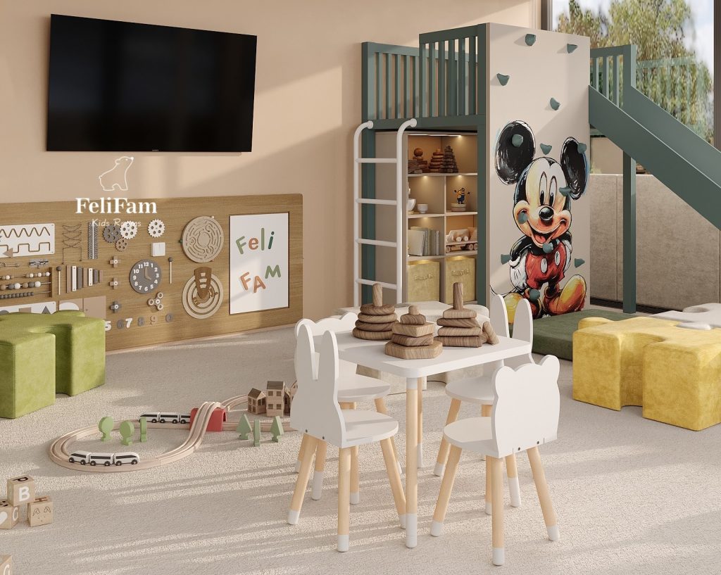 Camera per bambini per il ristorante Veranda