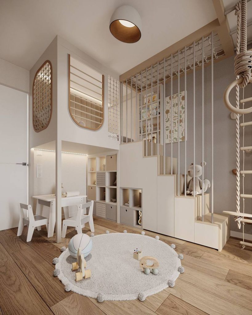 Progetto di design cameretta 1240