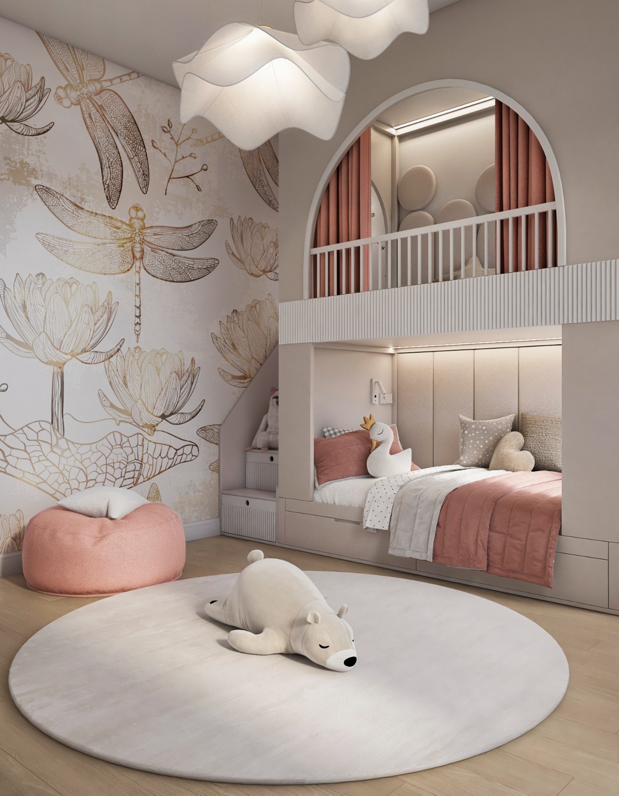 Progetto di design cameretta 1261