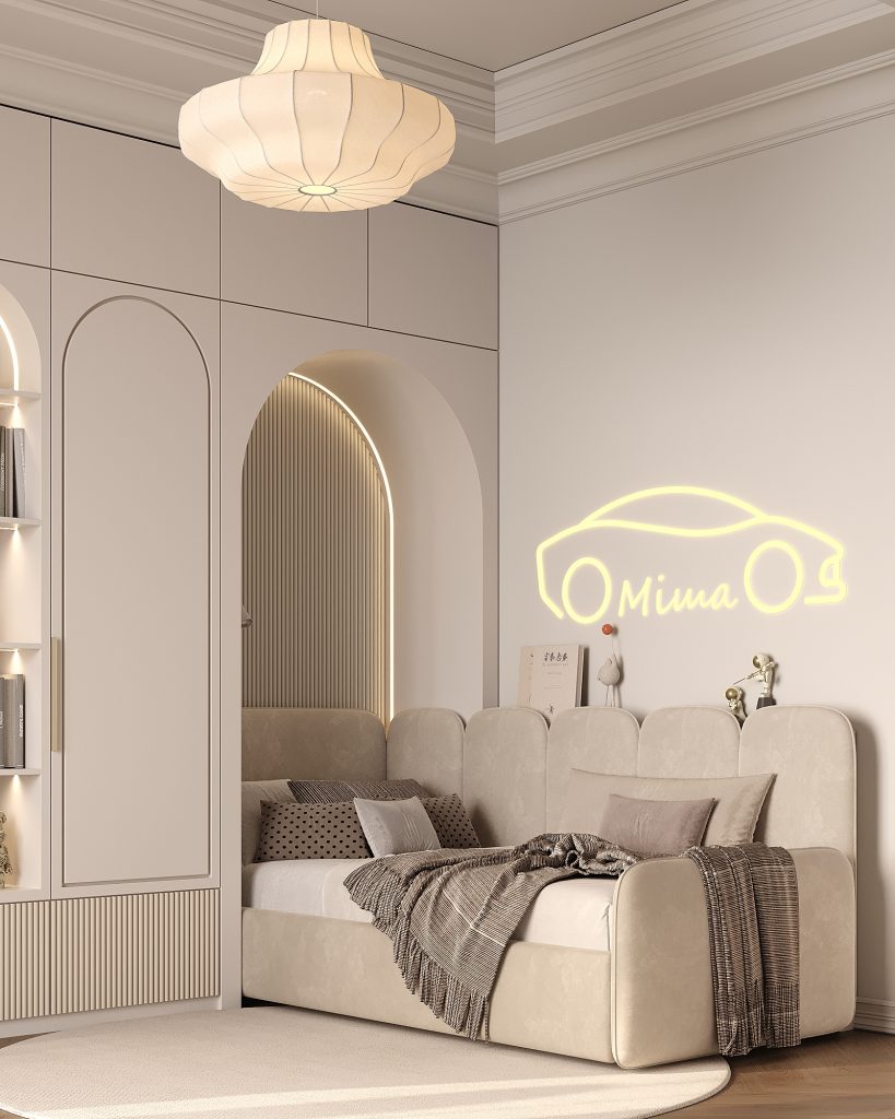 Progetto di design cameretta 1265