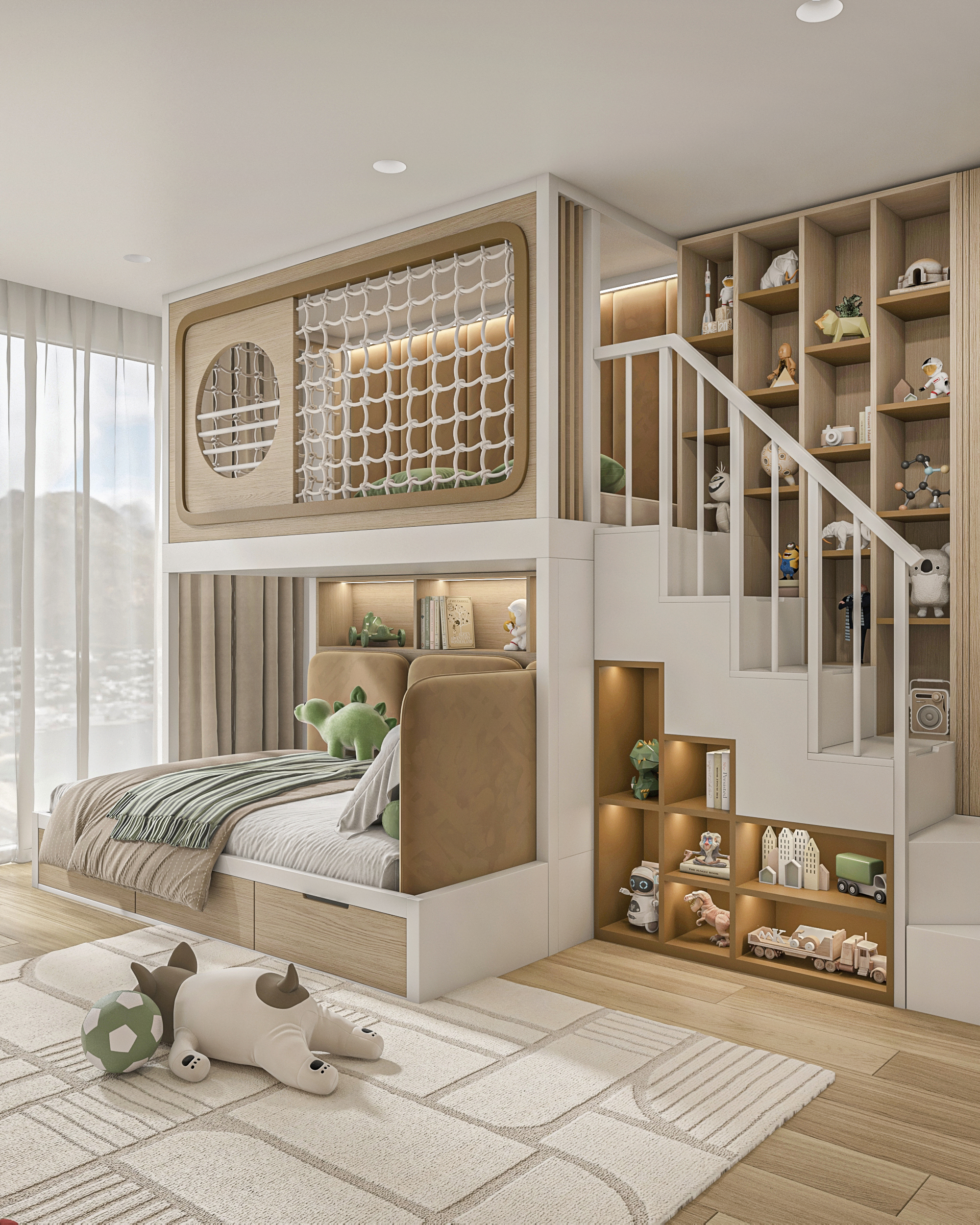 Progetto di design cameretta 1268